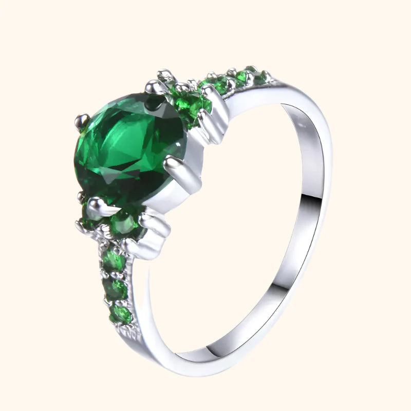 Aria Luminara Ring | White Gold