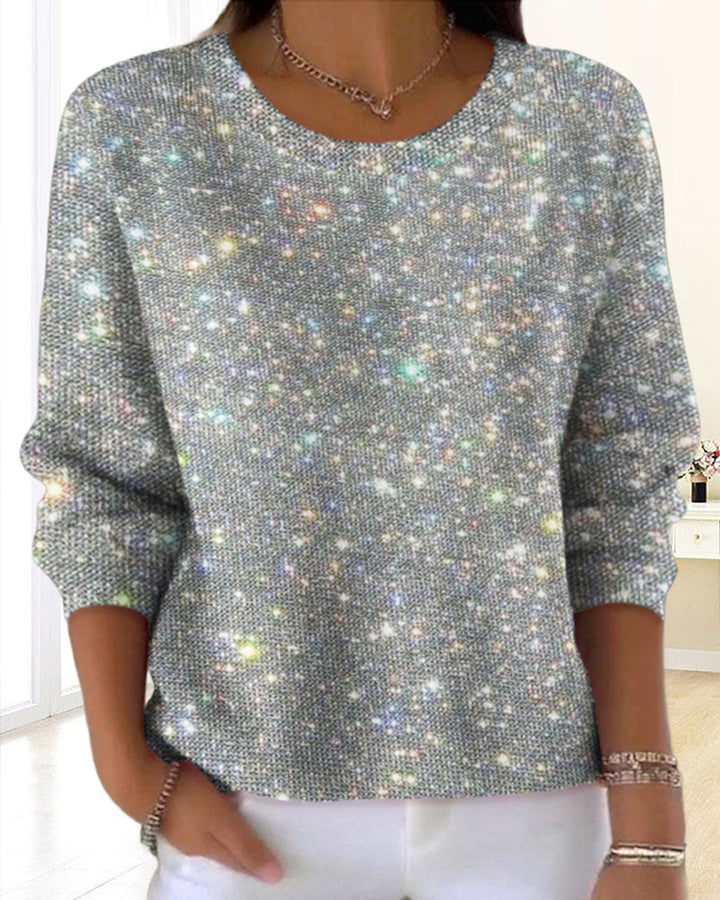 Relaxed Fit Crew Neck Pullover
