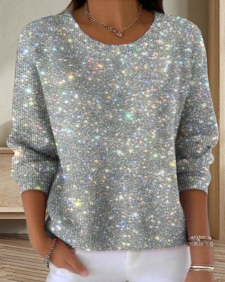 Relaxed Fit Crew Neck Pullover