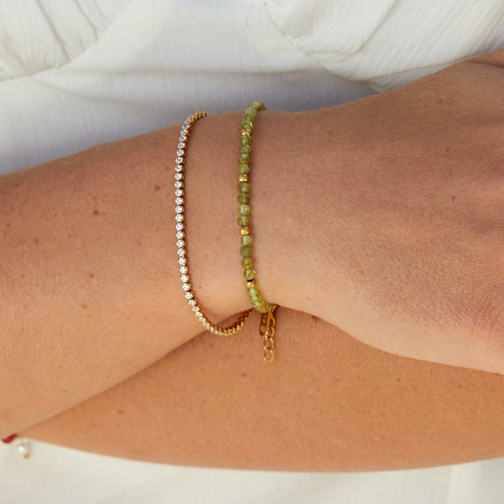 Isabella Silver Tennis Bracelet
